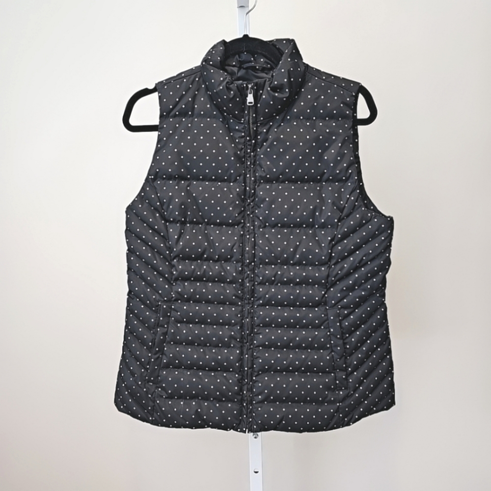 Talbots Polka-dot vest size medium.